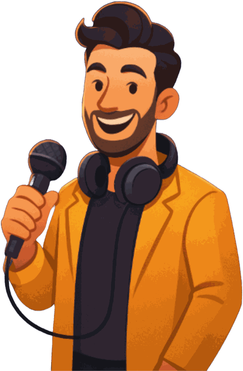 Frank, especialista de dj virtual do Casei Fácil